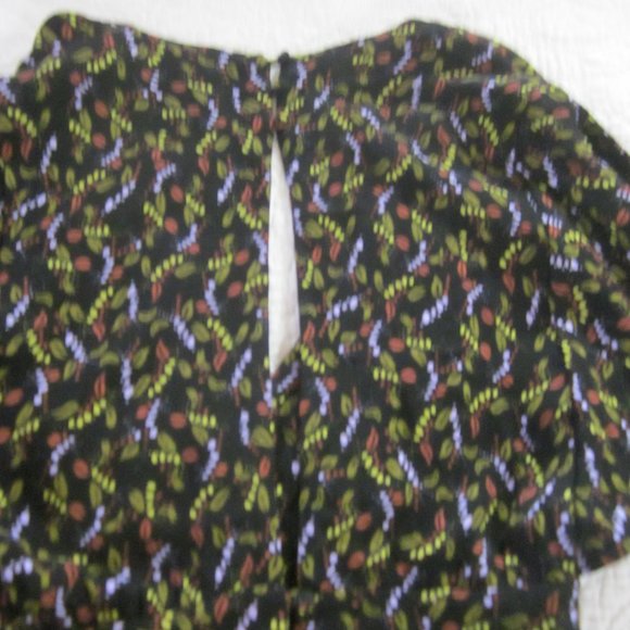 Free People Romper 0 Meet Virginia Floral Back Keyhole Pockets - Picture 8 of 12